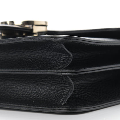 Gucci Dollar Calfskin Small Interlocking G Shoulder Bag Black 9 of 10