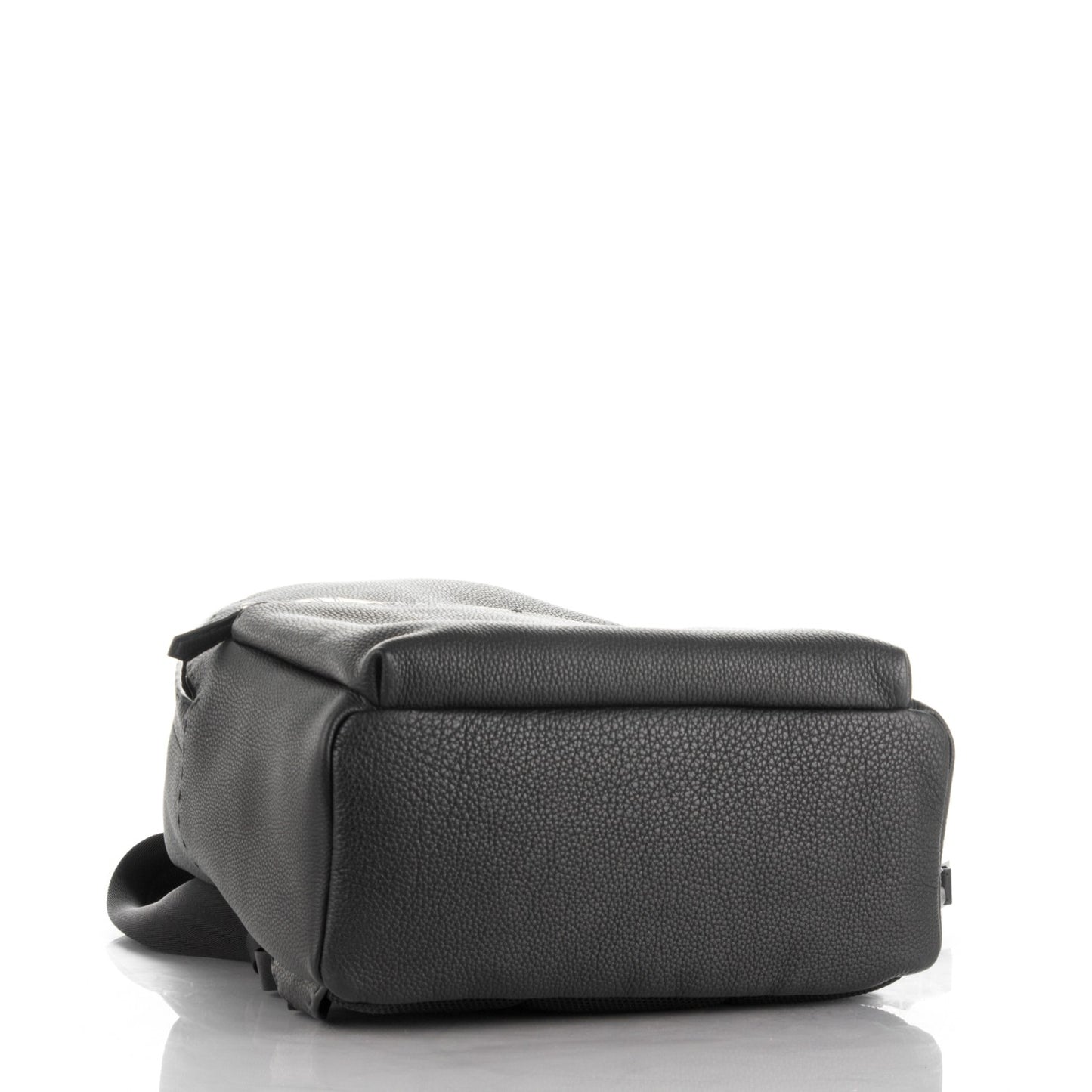Cuoio Romano Selleria Crocodile Monster Eyes Backpack Black Girasole