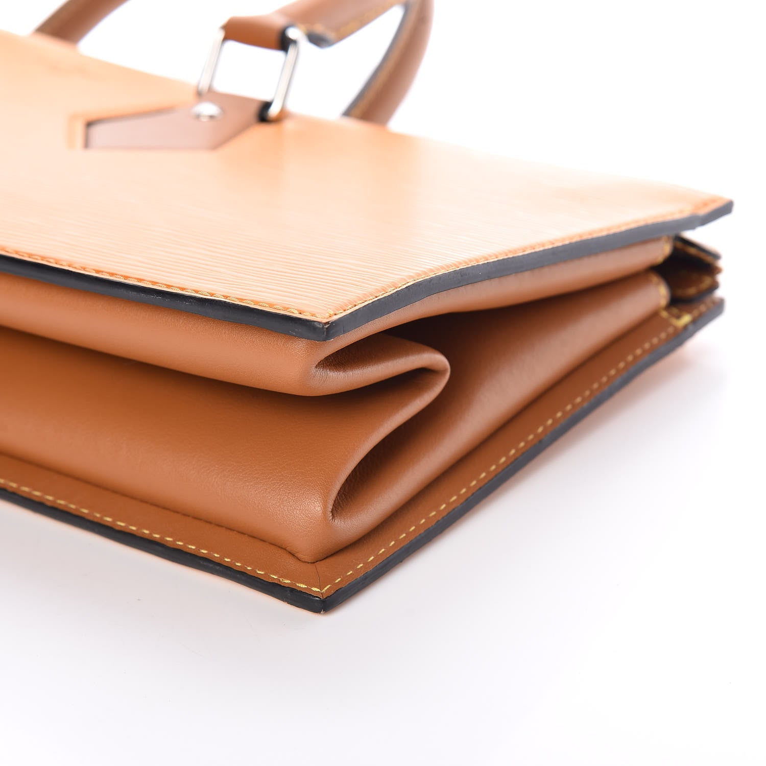 Louis Vuitton Epi Sac Tricot Safran 7 of 9