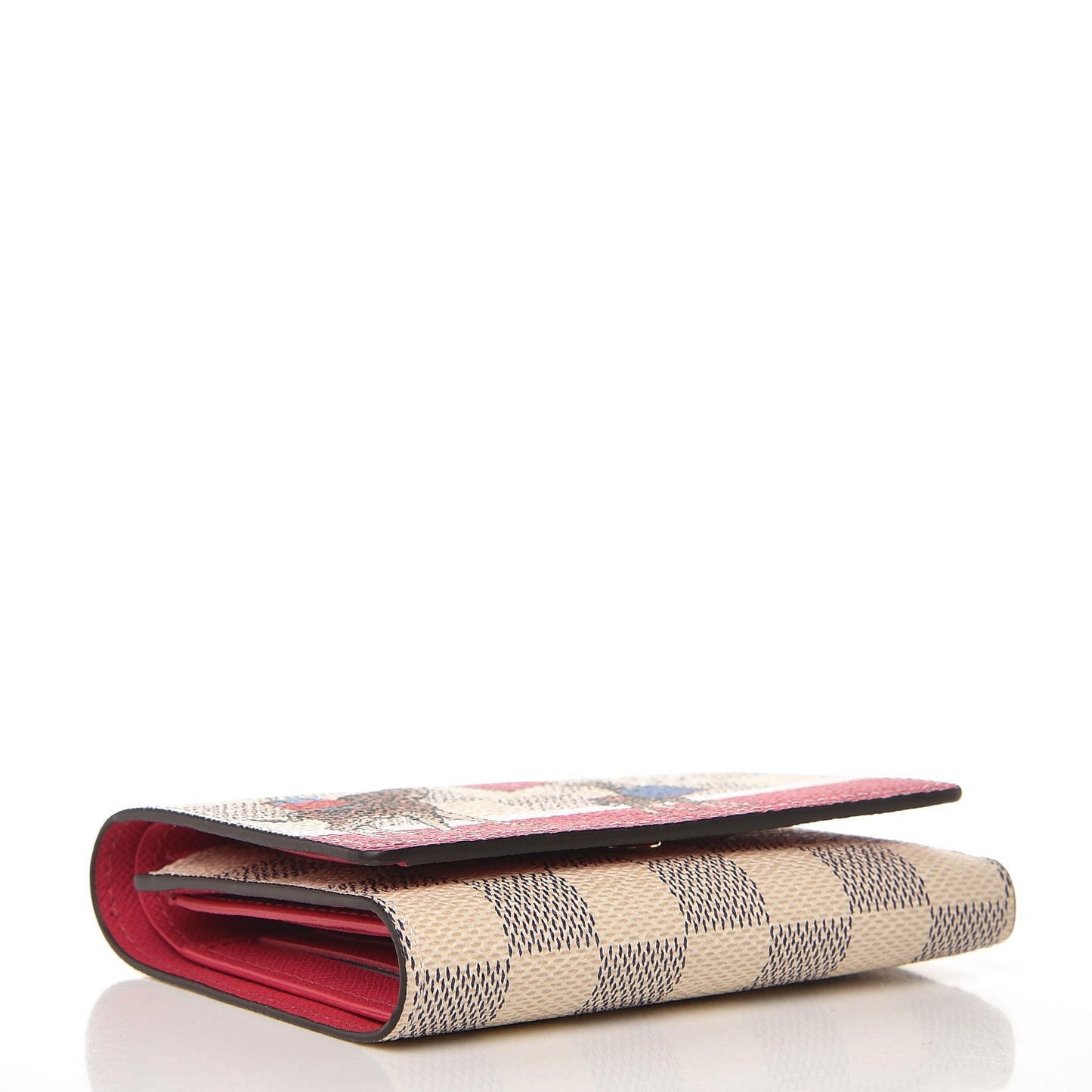 Damier Azur 2017 Christmas Animation Victorine Wallet