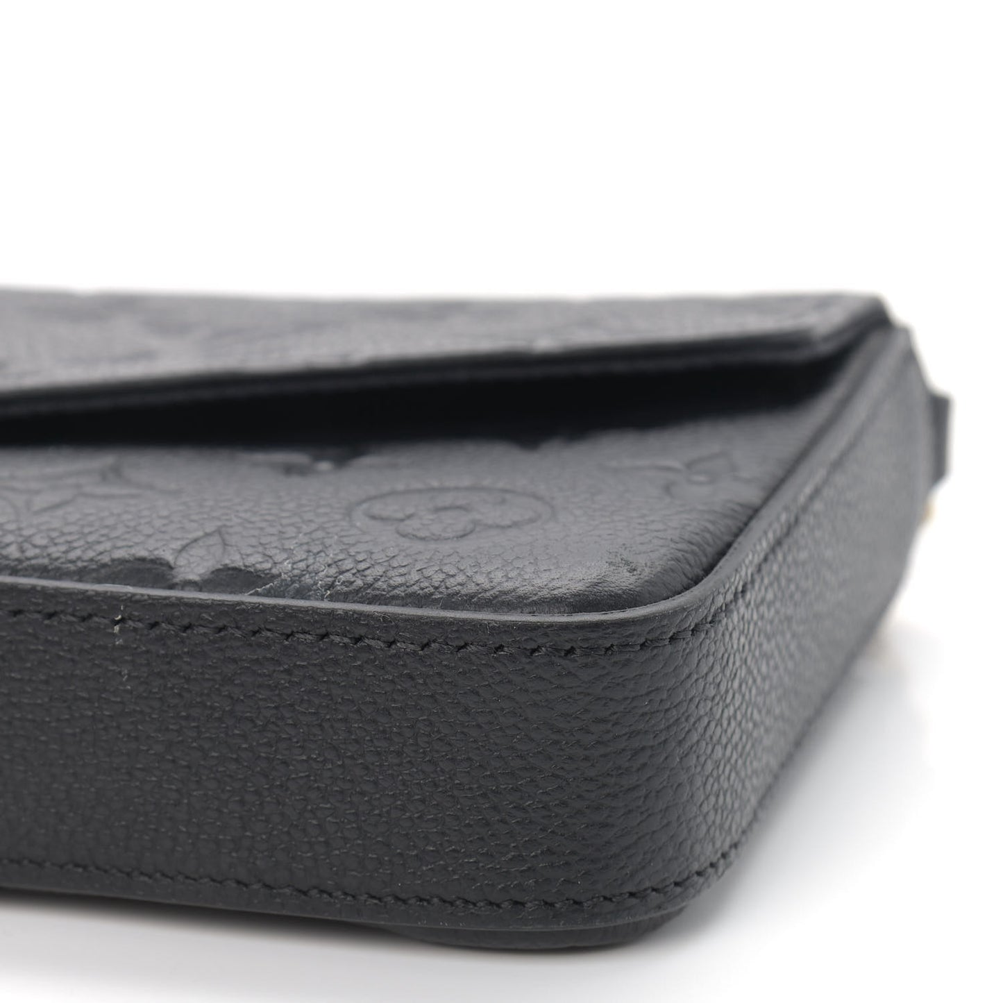 Empreinte Pochette Felicie Chain Wallet Black