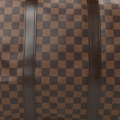 Louis Vuitton Damier Ebene Keepall Bandouliere 55 9 of 11