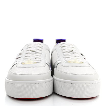 Christian Louboutin Canvas Simplerui Flat Sneakers 44.5 White 2 of 7