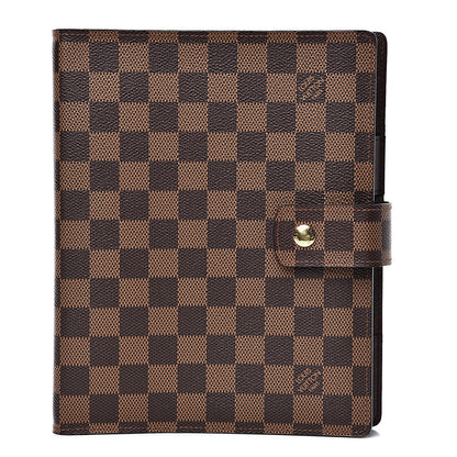 Louis Vuitton Damier Ebene Large Ring Agenda Cover 1 of 9