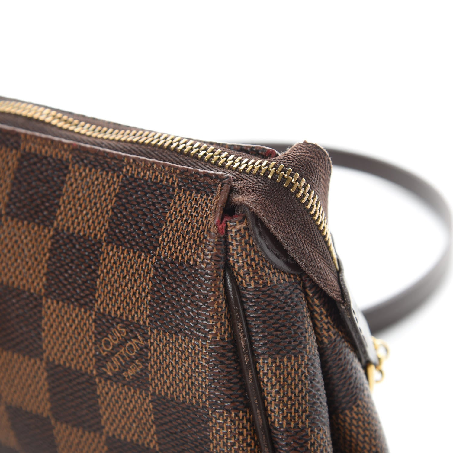 Louis Vuitton Damier Ebene Eva Clutch 16 of 17