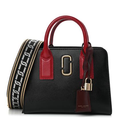 Marc Jacobs Saffiano Little Big Shot Tote Black 1 of 10
