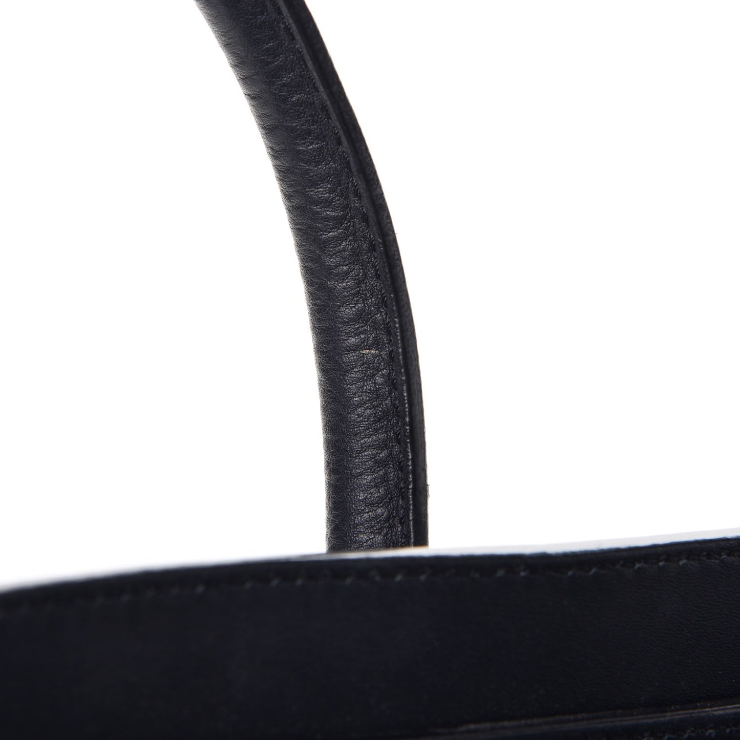 Smooth Calfskin Mini Luggage Navy Blue