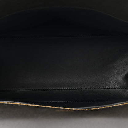 Balenciaga Used Calfskin Money Top Handle Handbag Black 5 of 14