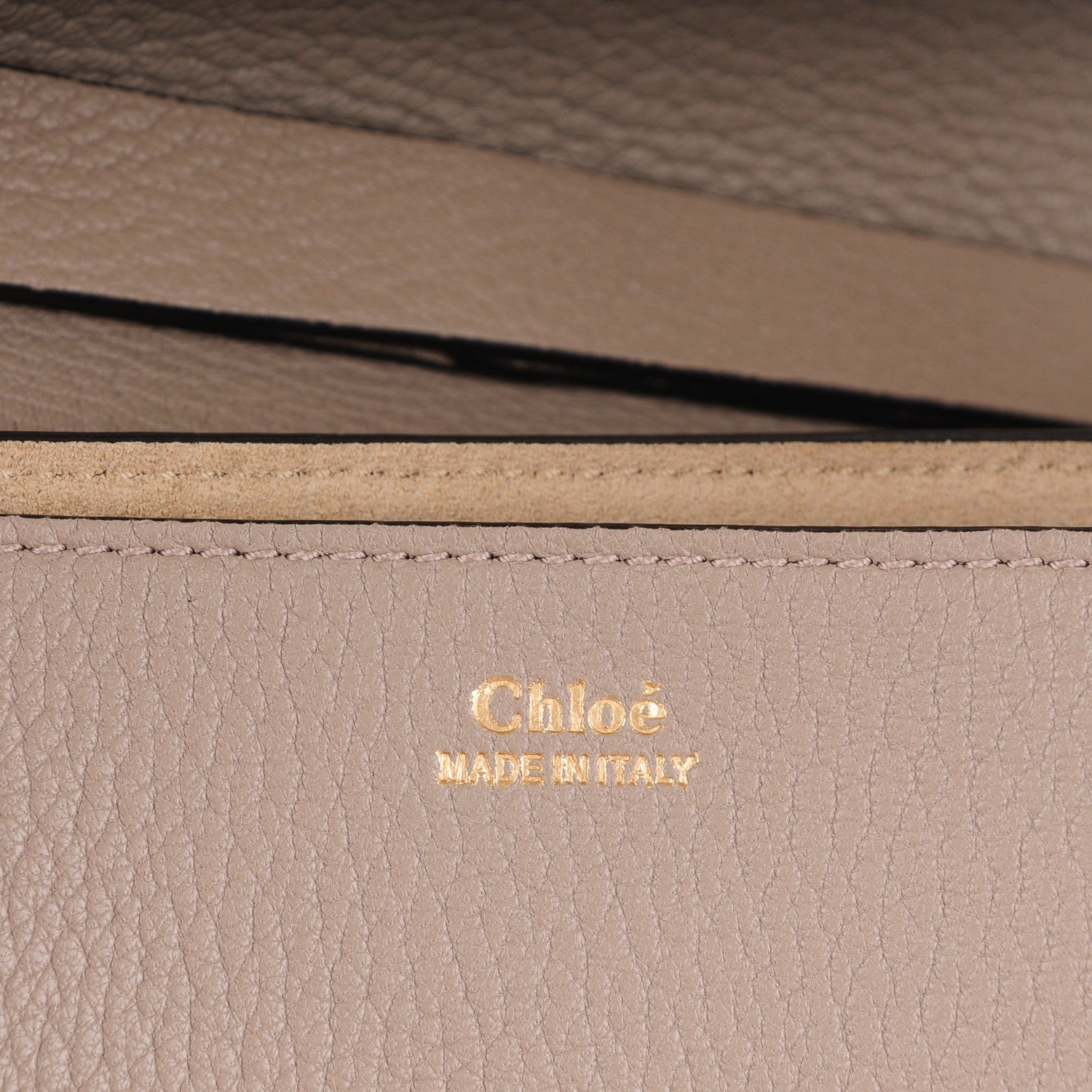 Chloe Grained Lambskin Drew Shoulder Bag Motty Grey 6 of 8