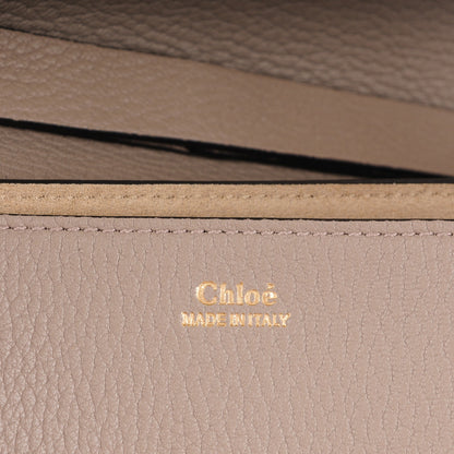 Chloe Grained Lambskin Drew Shoulder Bag Motty Grey 6 of 8
