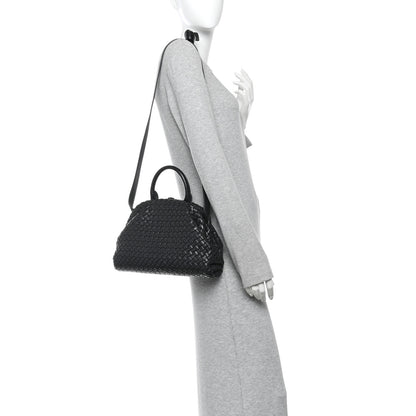 Bottega Veneta Nappa Intrecciato Padded Small The Top Handle Tote Bag Black 2 of 9