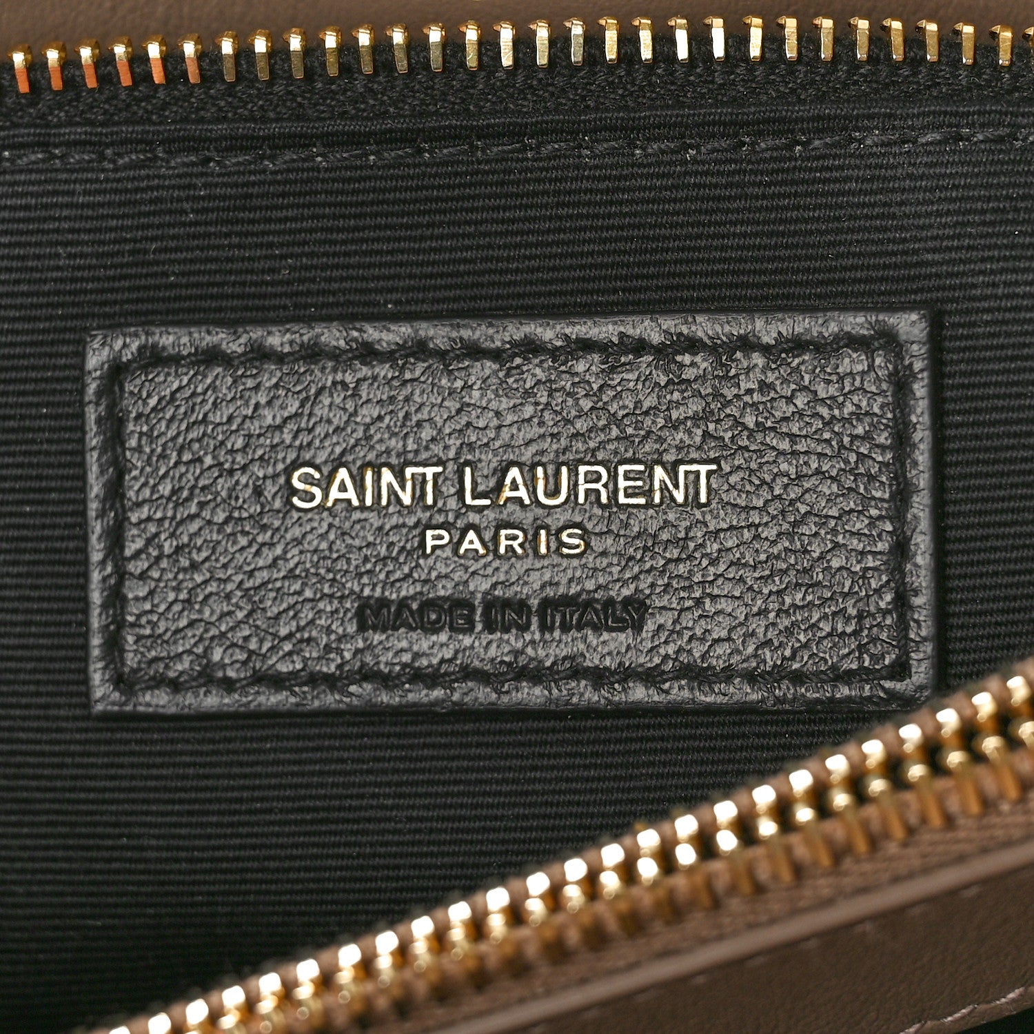 Saint Laurent Suede Y Quilted Monogram Medium Loulou Chain Satchel Taupe 6 of 10