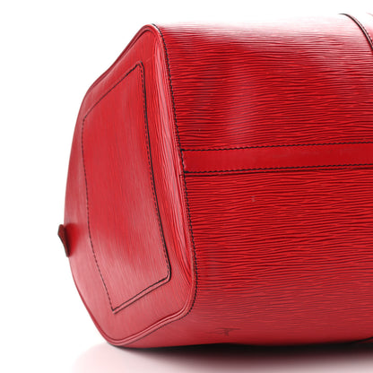 Louis Vuitton Epi Keepall 50 Castillan Red 19 of 20