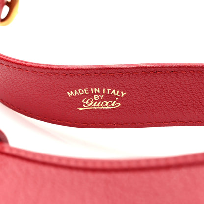 Gucci Goatskin Medium Aphrodite Shoulder Bag Hibiscus Red 10 of 11