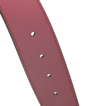 Gucci GG Supreme Monogram Blooms Moon Calfskin Interlocking G 37mm Belt 70 28 Beige Ebony Multicolor Dry Rose 5 of 5