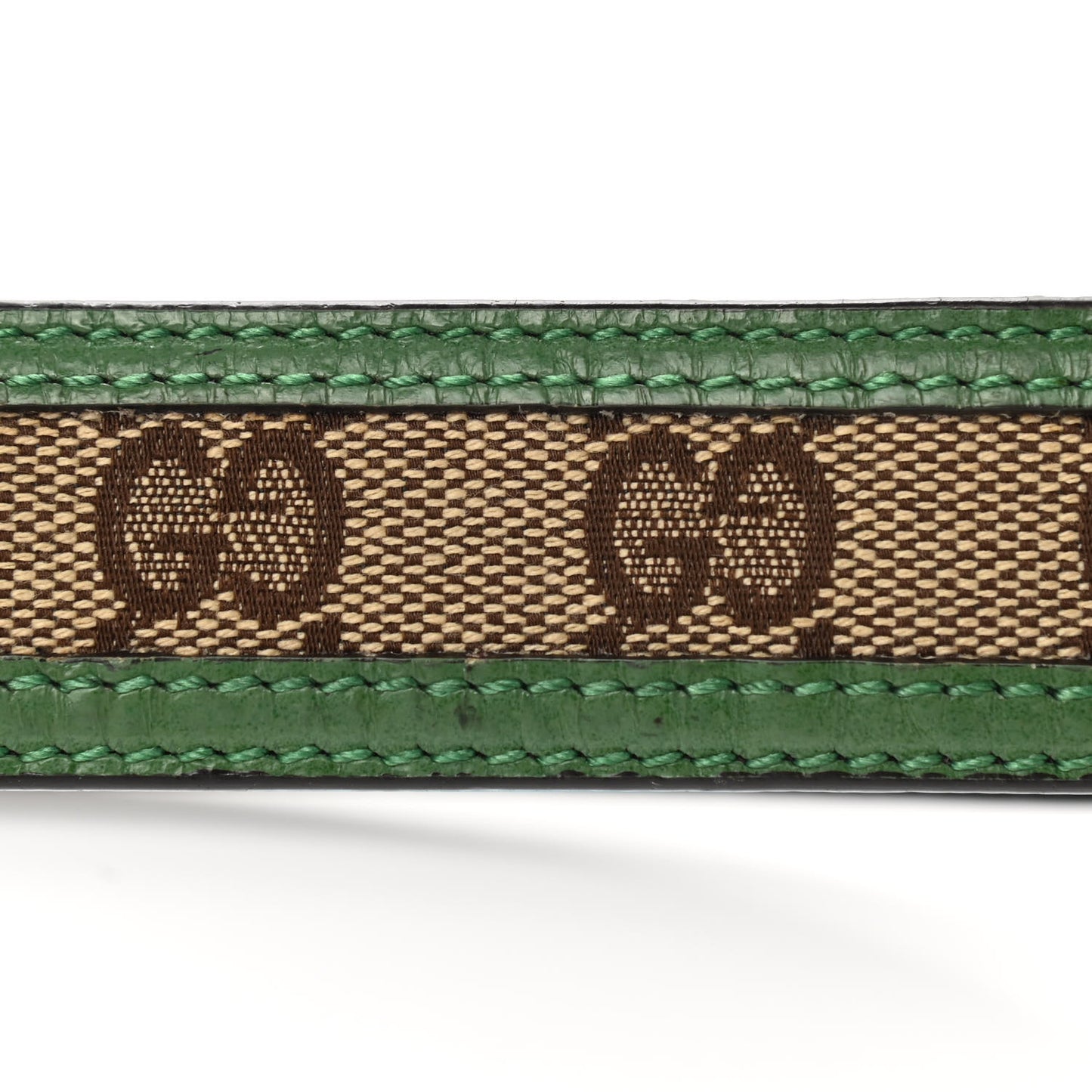 Monogram Interlocking G Belt 80 32 Green