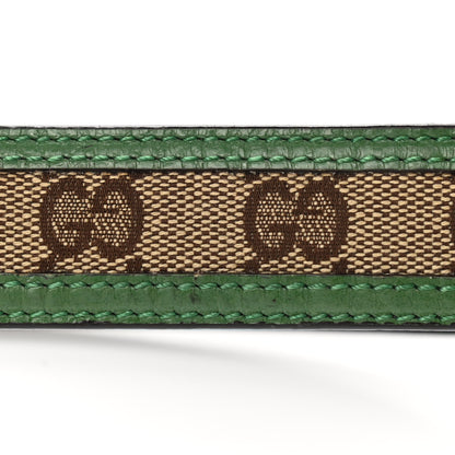Gucci Monogram Interlocking G Belt 80 32 Green 11 of 11