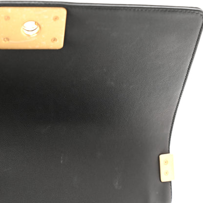 Chanel Lambskin Quilted Medium Boy Flap Black 11 of 11