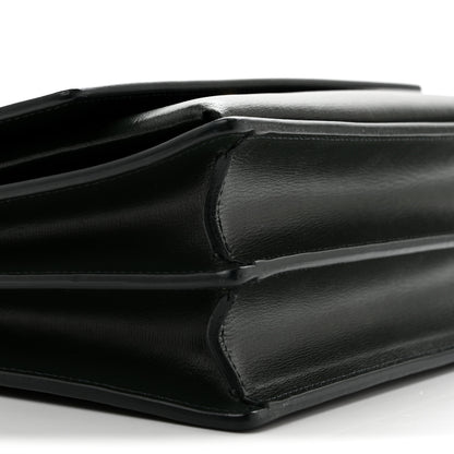 Saint Laurent Calfskin Medium Monogram Sunset New Vert Fonce 9 of 13