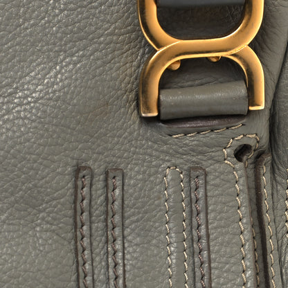 Chloe Calfskin Medium Marcie Satchel Cashmere Grey 13 of 31