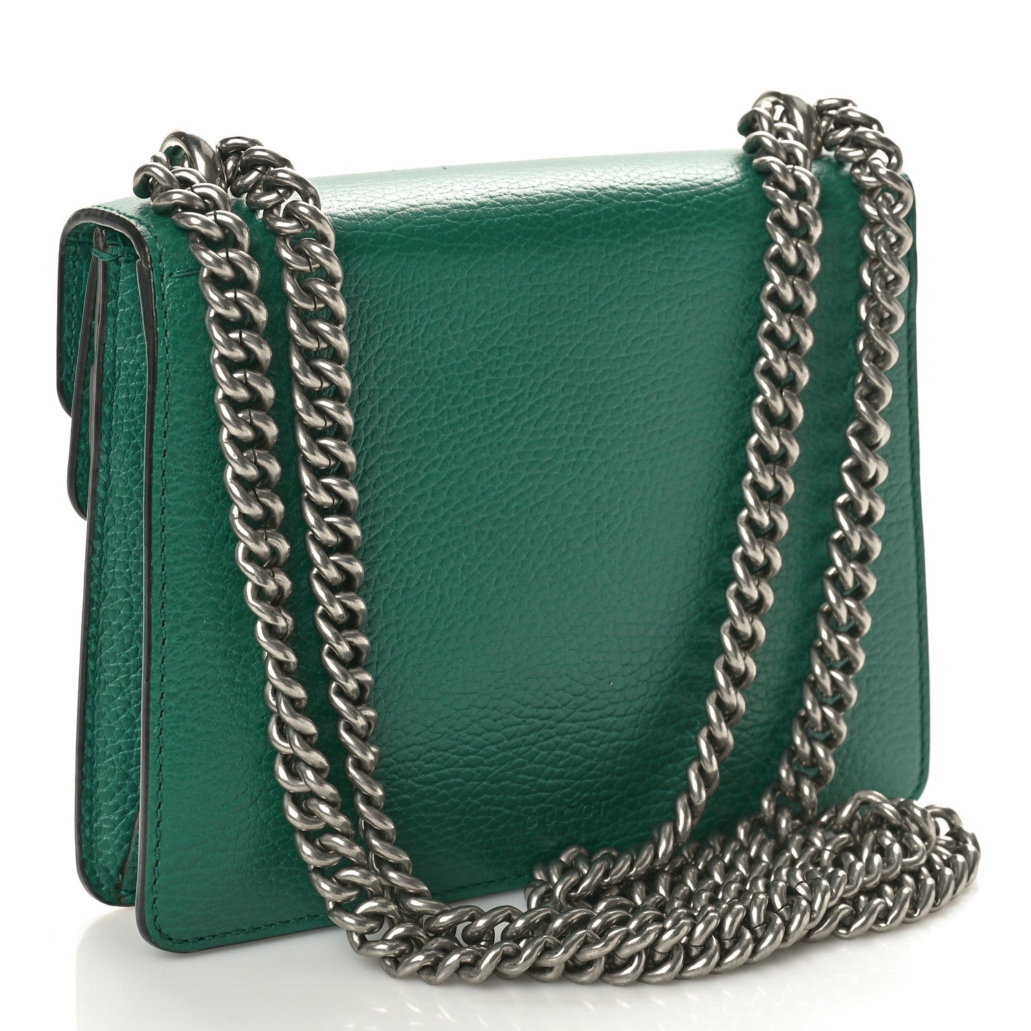 Gucci Calfskin Mini Dionysus Shoulder Bag Emerald 2 of 11