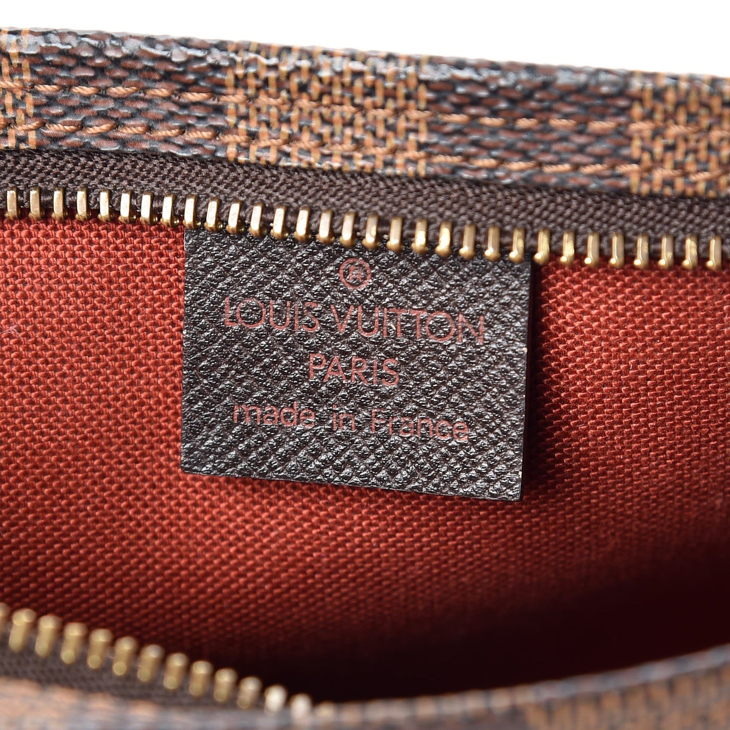 Damier Ebene Trousse Make Up Bag Pochette