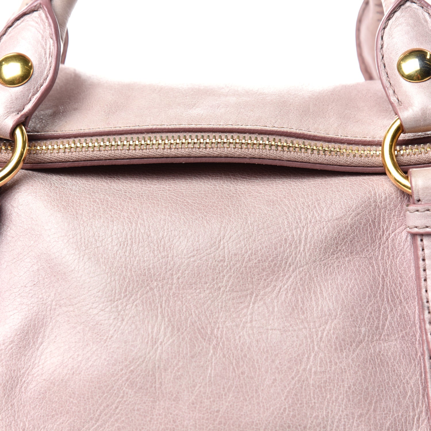 Miu Miu Vitello Medium Bow Bag Mughetto 9 of 9