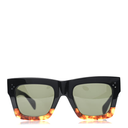 Celine Sunglasses CL 41054/S Black Havana 3 of 4