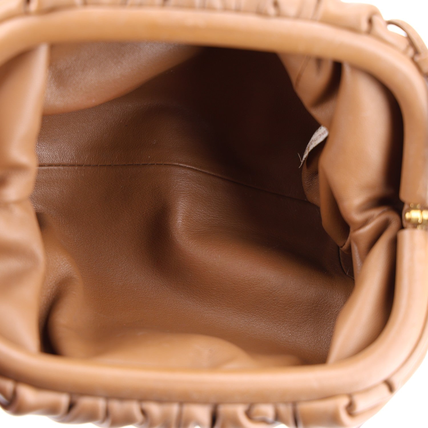 Bottega Veneta Butter Calfskin The Mini Pouch Camel 4 of 10