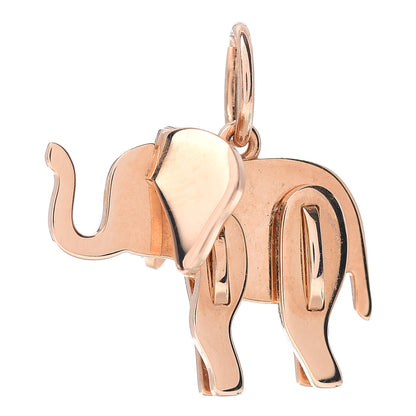 Tiffany 18K Rose Gold Save The Wild Elephant Charm 1 of 3
