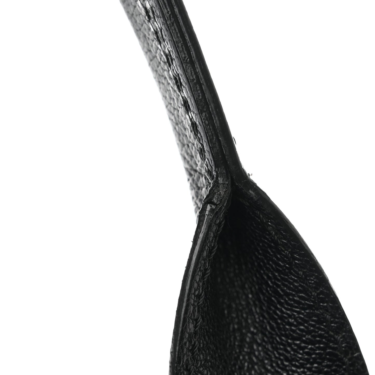 Goatskin Perforated Large CC Tote Black