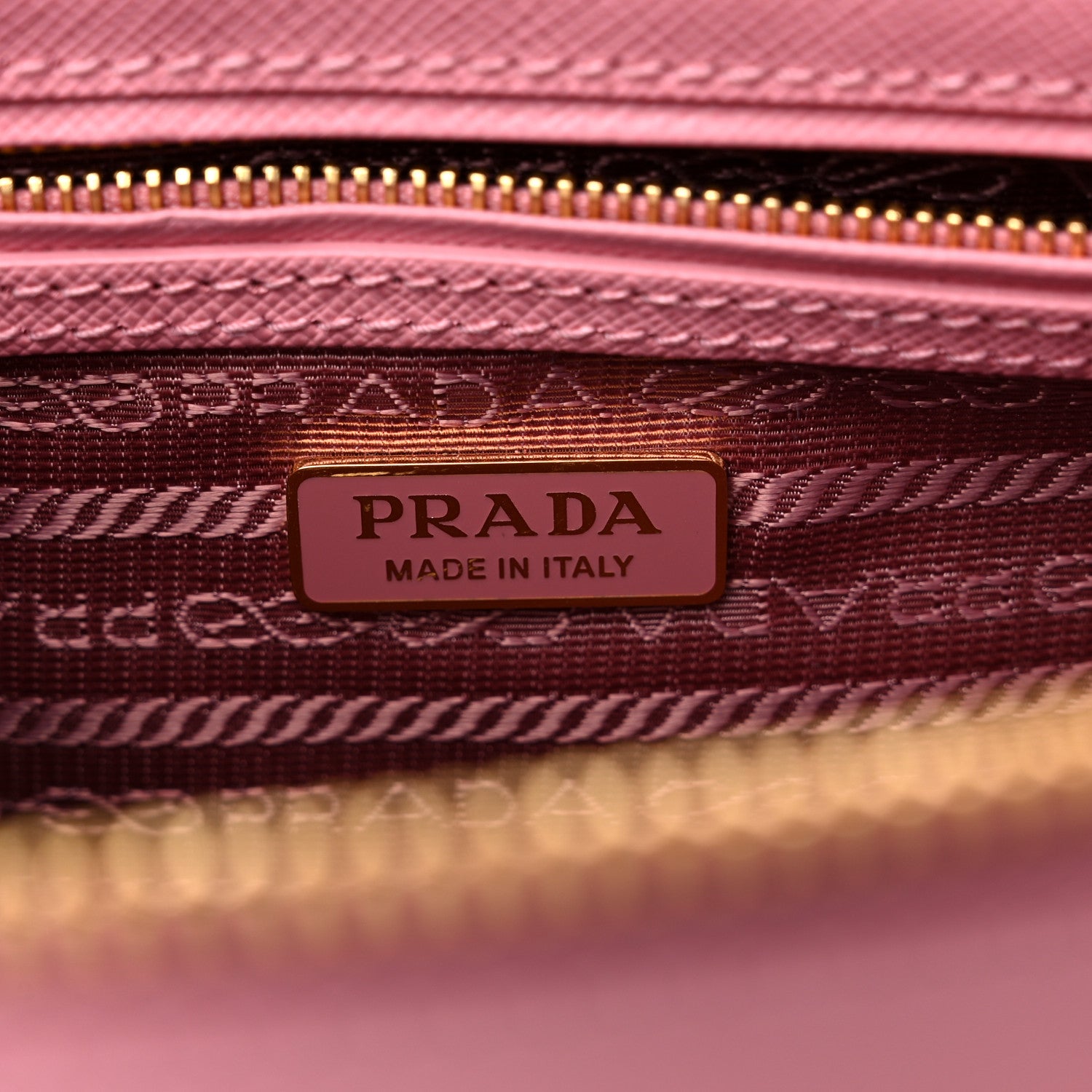 Prada Saffiano Mini Galleria Double Zip Tote Petalo 8 of 10