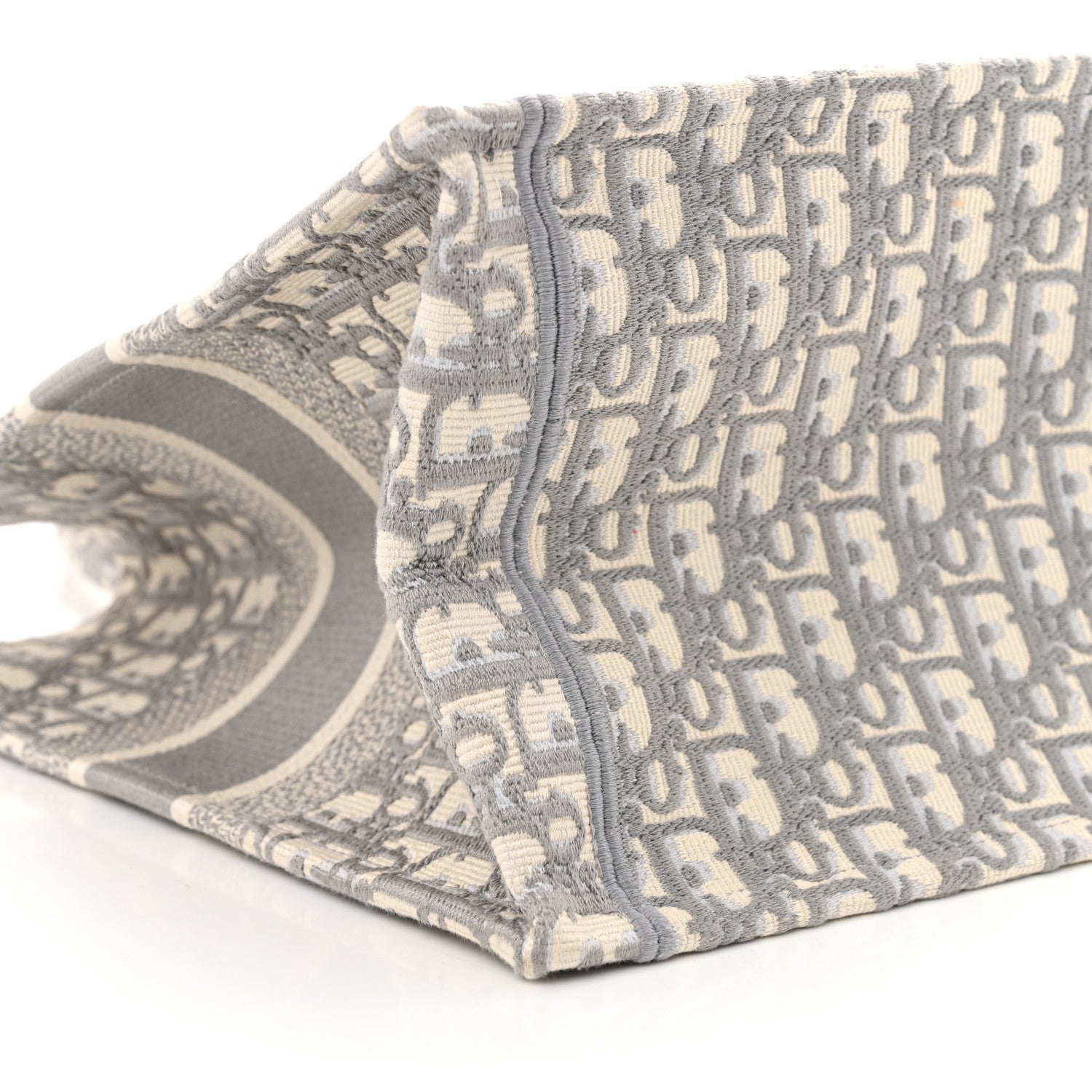 Christian Dior Oblique Medium Book Tote Grey 9 of 14