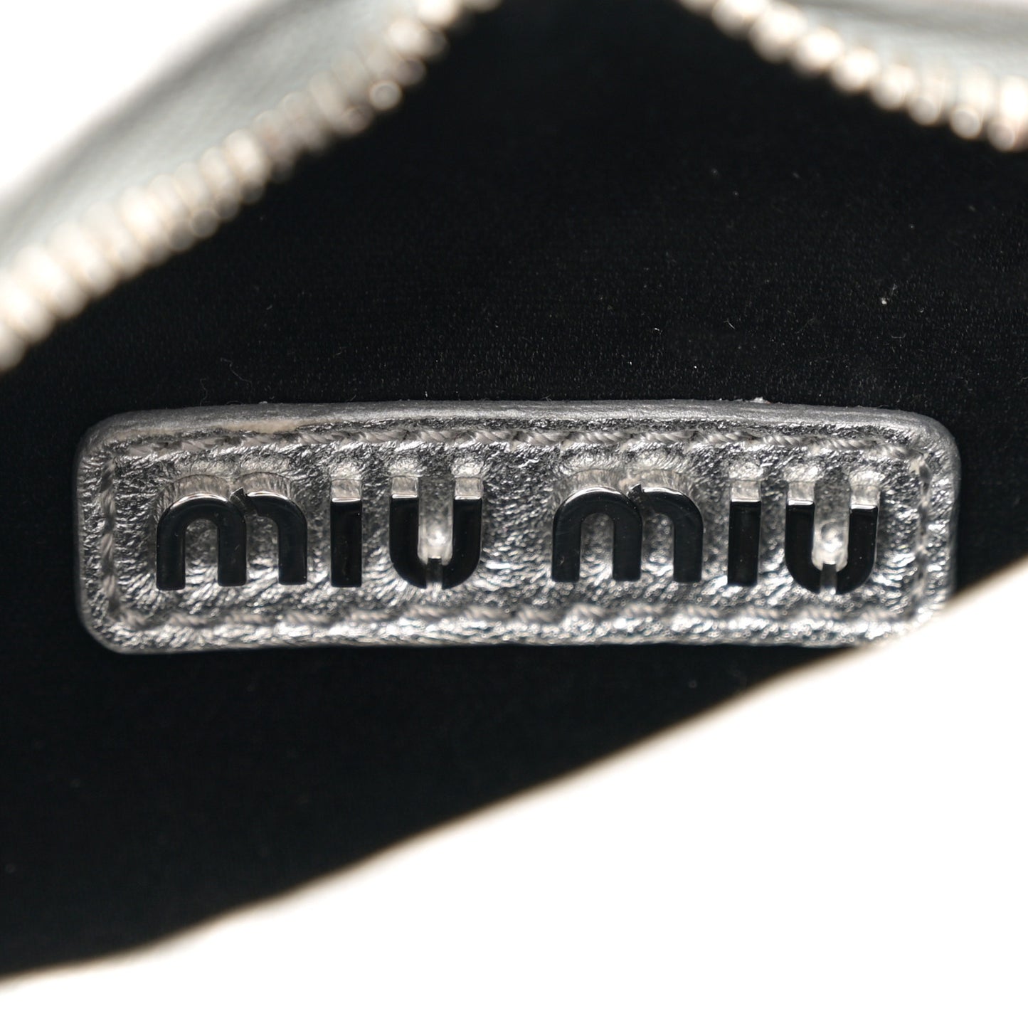 Metallic Nappa Matelasse Mini Wander Hobo Silver