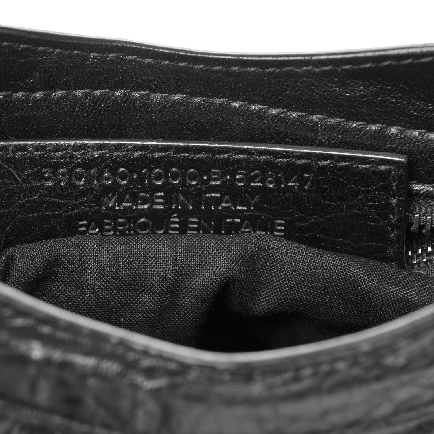 Balenciaga Agneau Silver Metallic Edge Hardware Mini City Black 5 of 12