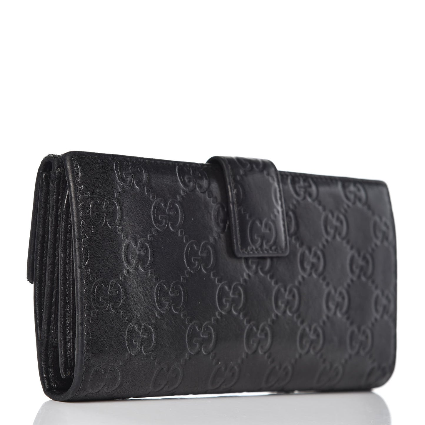 Guccissima Princy Continental Wallet Black