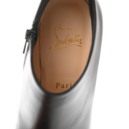 Christian Louboutin Calfskin Gorgona 85 Ankle Boots 36 Black 7 of 10