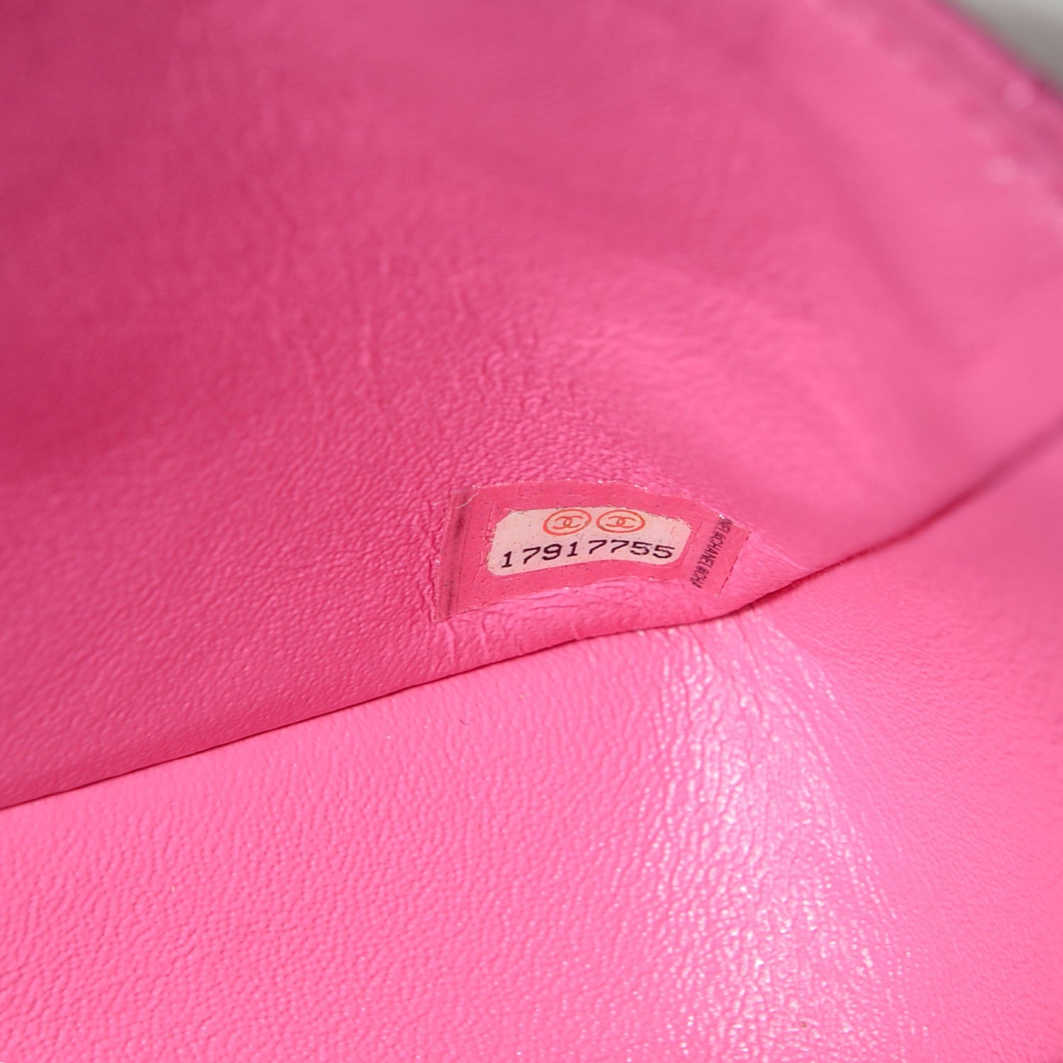 Chanel Iridescent Caviar Mini Rectangular Flap Pink 8 of 9