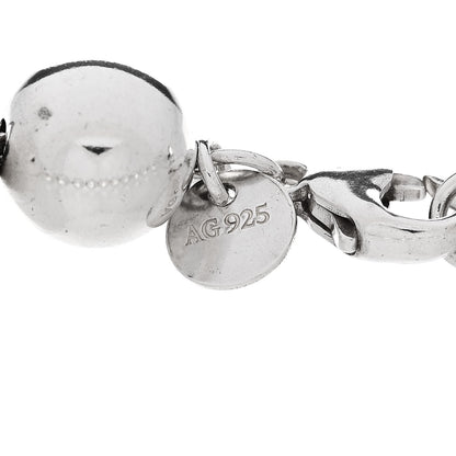 Tiffany Sterling Silver 10mm Hardwear Ball Bracelet 4 of 4