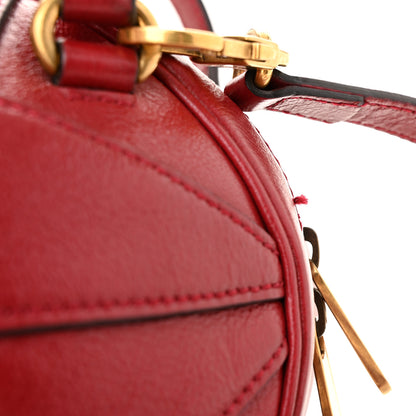 Gucci Piuma Lux Energy Mini Tifosa Basketball Shaped Shoulder Bag Romantic Cerise 12 of 13