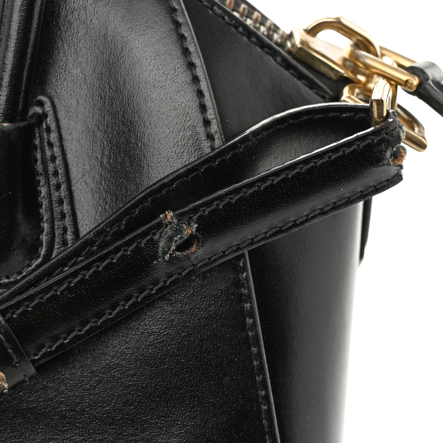 Givenchy Shiny Lord Calfskin Mini Antigona Black 13 of 17