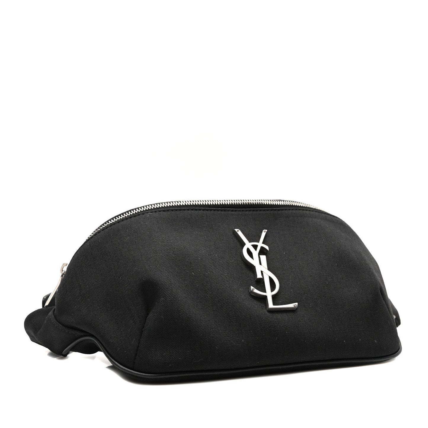 Canvas Monogram Belt Bag Black