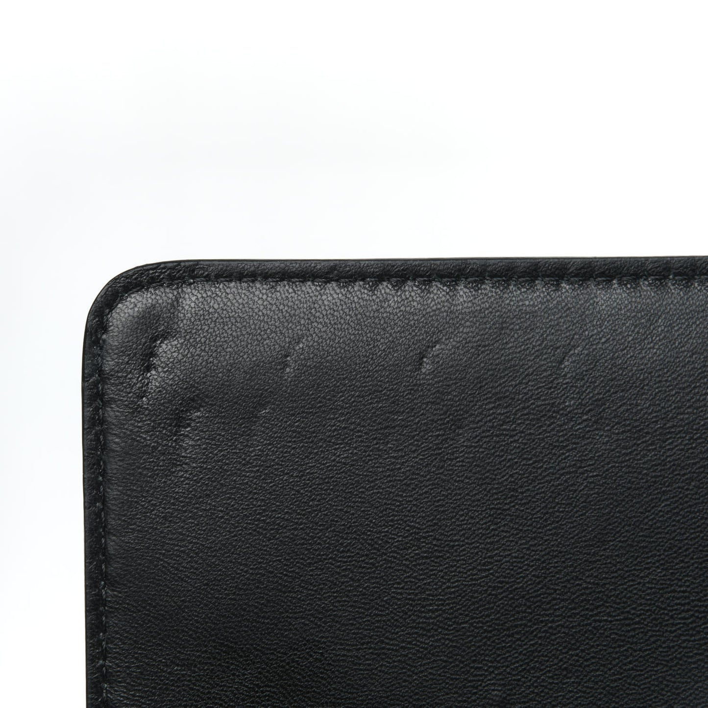 Nappa Crystal Studded Palazzo Chain Evening Bag Black