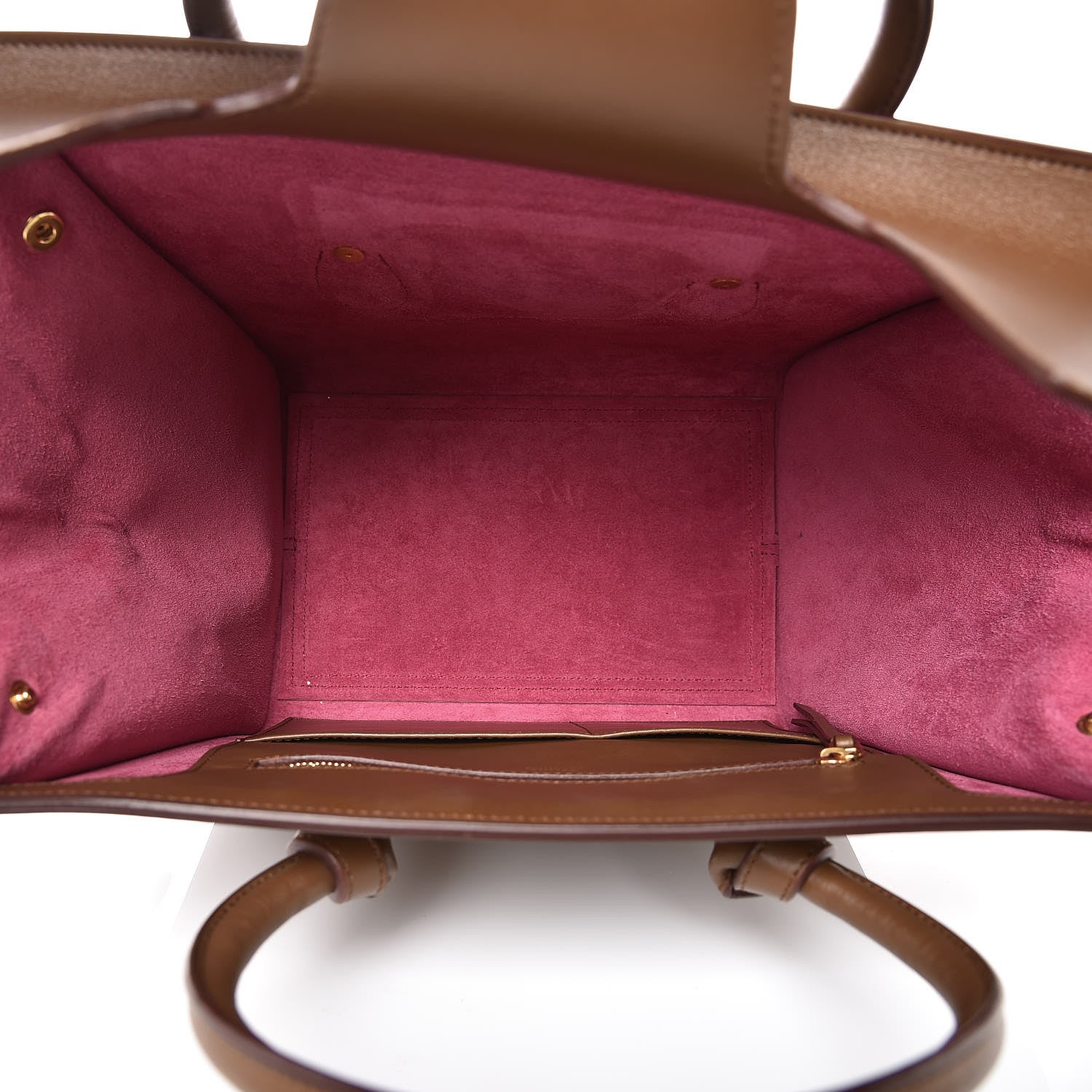 Celine Palmelato Calfskin Mini Tie Knot Tote Camel 5 of 7