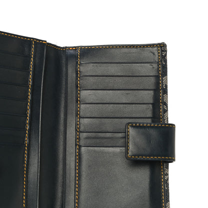Christian Dior Monogram Saddle Wallet Navy 11 of 13
