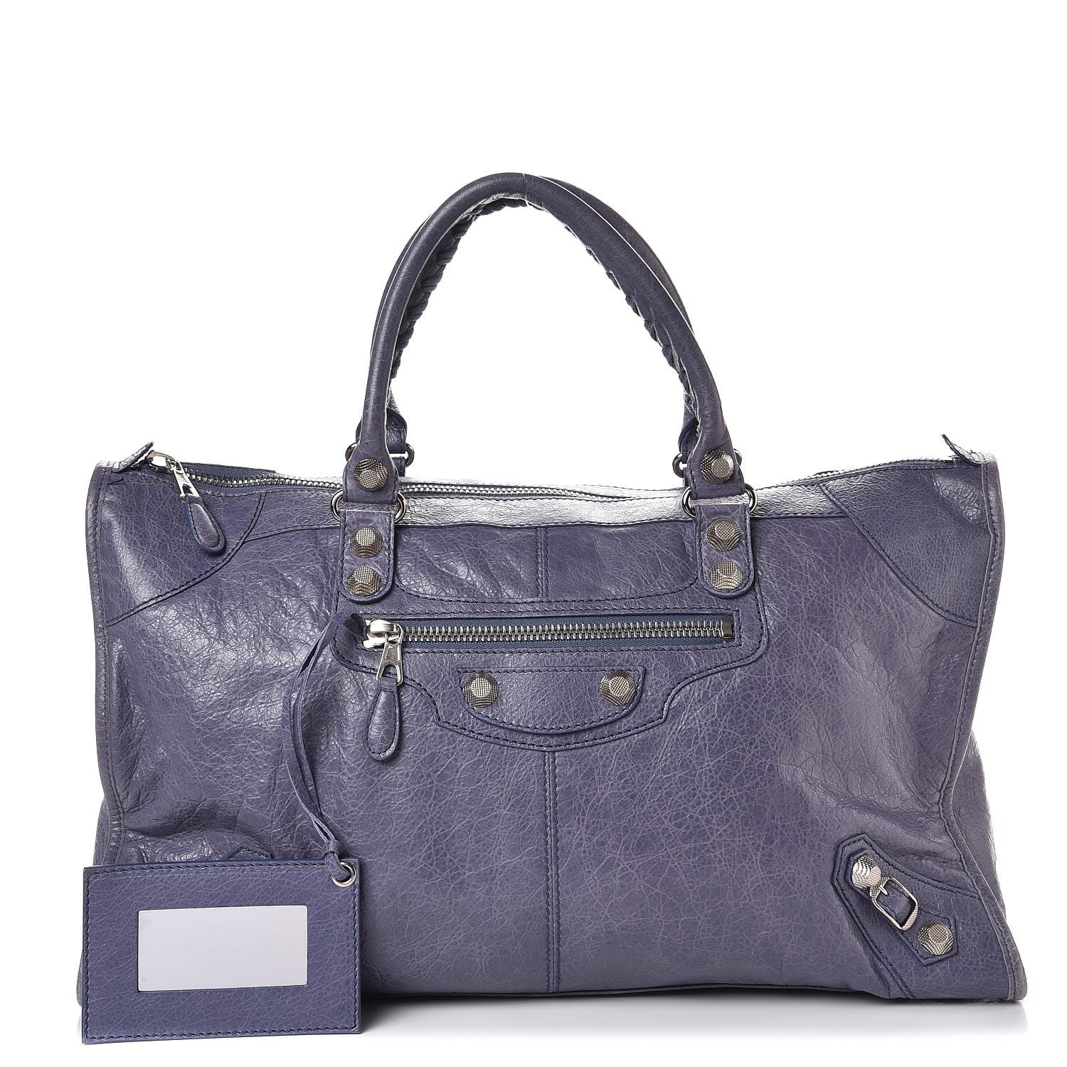 Balenciaga Agneau Giant 21 Silver Hardware Work Jacynthe 1 of 14