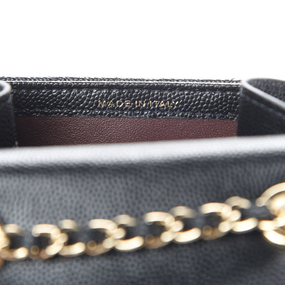 Chanel Caviar Quilted Classic Phone Holder Black 7 of 12