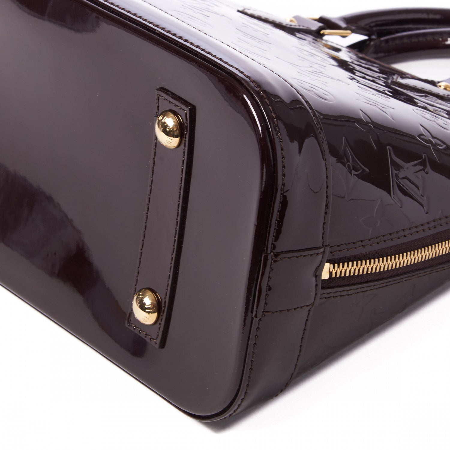 Louis Vuitton Vernis Alma PM Amarante 4 of 9