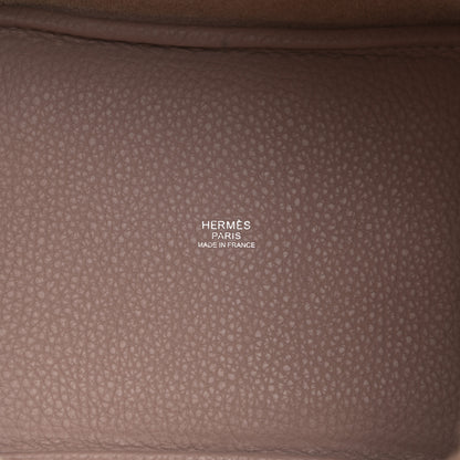 Hermes Taurillon Clemence Picotin Lock 18 PM Glycine 6 of 11