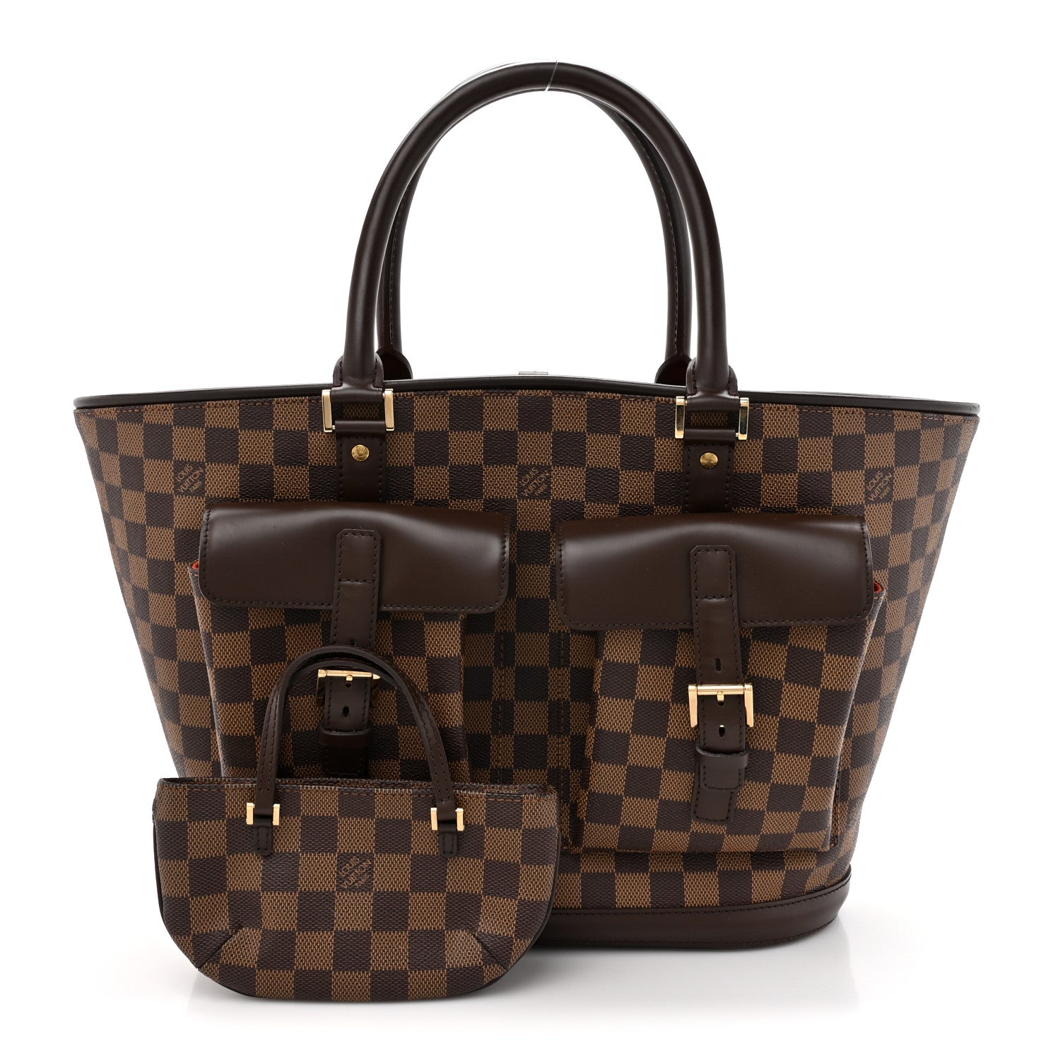 Louis Vuitton Damier Ebene Manosque GM 3 of 11